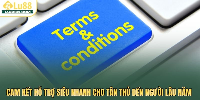 Cam kết hỗ trợ siêu nhanh cho tân thủ đến người lâu năm