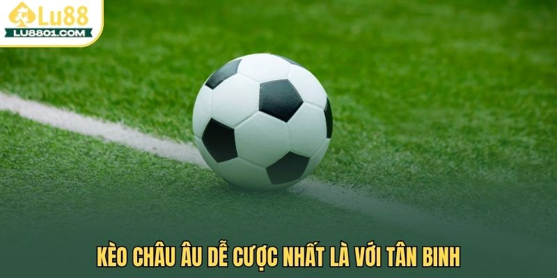 Kèo châu âu dễ cược nhất là với tân binh